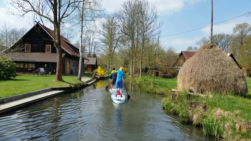 Spreewald SUP Tour - Wild East Stand Up Paddling Spreewald SUP Tour - Wild East Stand Up Paddling